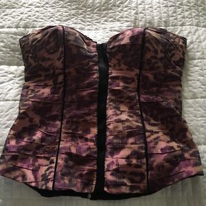 Bebe vintage y2k corset